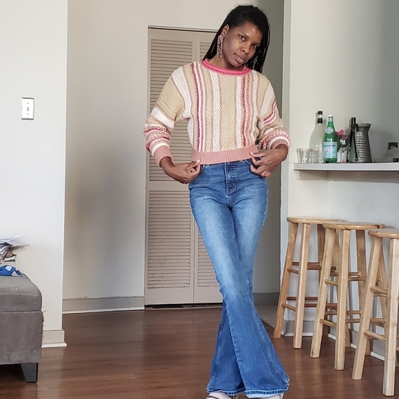 FREE PEOPLE "Sweet Child Combo" Sweater - Picture 9 of 16